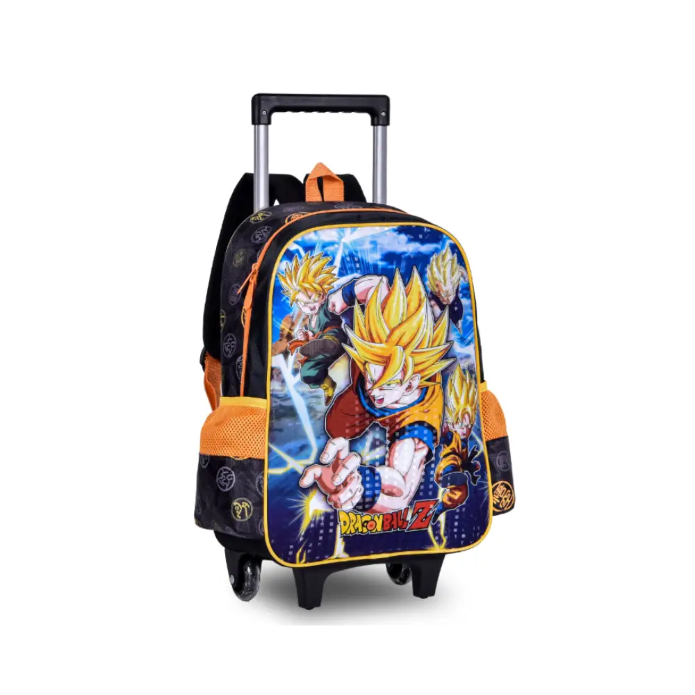 Mochila de Rodinhas e Costas Dragon Ball Z Clio